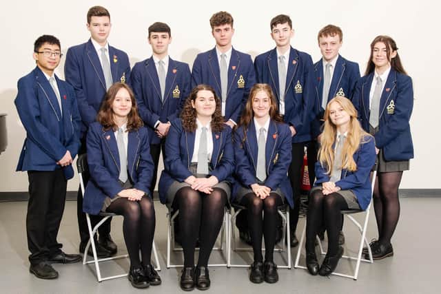 The platinum prefects at Burnley's Blessed Trinity RC College are helping their peers in key areas of life, from mental health to academic achievement