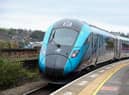 A Transpennine Express (TPE) train. TPE is warning passengers not to travel tomorrow (Friday, February 19), as Storm Eunice is expected to batter the north of England