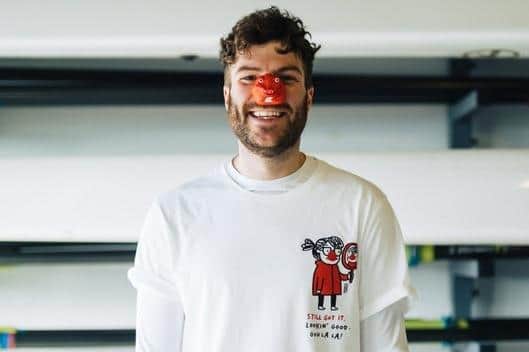 Burnley's very own 'I'm a Celebrity Get Me Out Of Here' runner up' star Jordan North is taking on an endurance challenge of a lifetime to raise money for Red Nose Day.