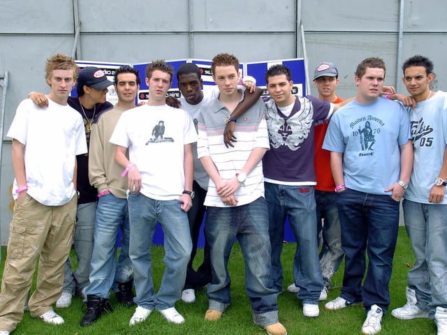 Blazin' Squad at Party in the Park.