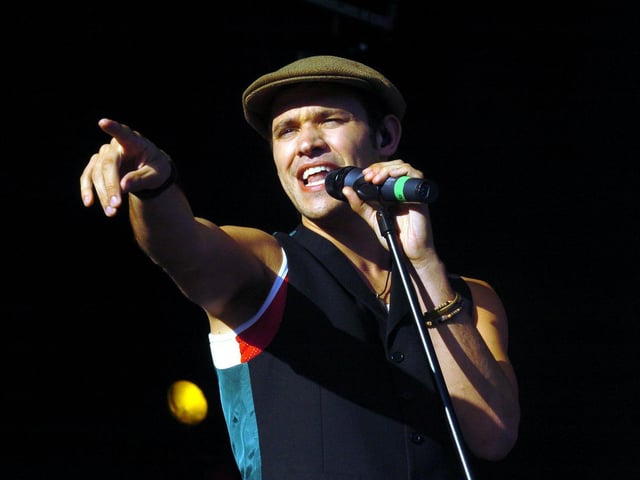 Will Young was a big name at the Leeds event