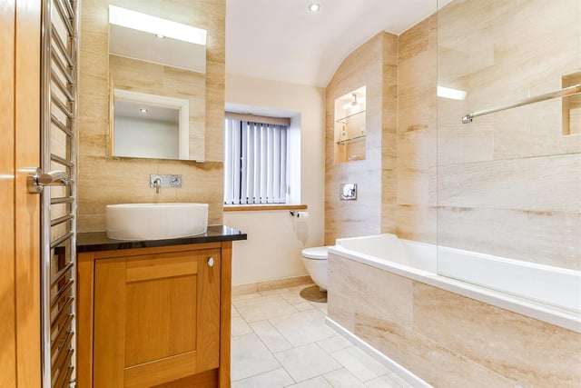 Another stylish bathroom within the property
