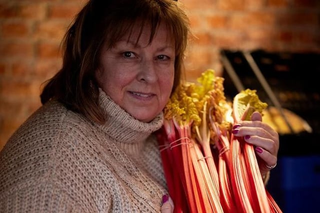 And it wouldn't be a Rhubarb Festival without lots of rhubarb!