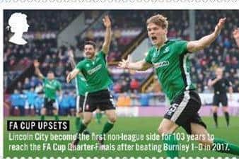 Lincoln City's memorable FA Cup upset when they beat Premier League side Burnley 1-0 in the fifth round at Turf Moor on February 18th 2017