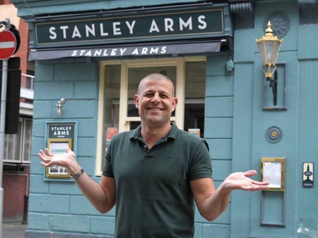 Paul Butcher is looking forward to welcoming customers back to The Stanley Arms, Preston