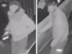 Police have released pictures of two men they would like to speak to as part of their enquiries. (Credit: Lancashire Police)