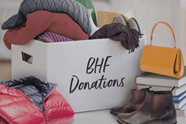 Do you have any items around the house you could donate to the British Heart Foundation?