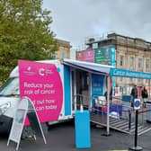 The Cancer Research UK roadshow will be in Burnley on Wednesday, April 28th.