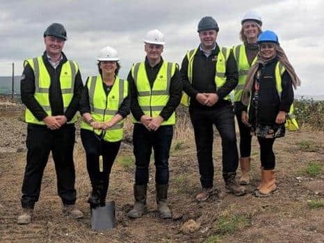 Ground breaking work on the  Florence Avenue project  which saw empty land to create 24 bungalows, ]providing a mixture of affordable independent living homes for over 55’s, supported living for those requiring additional care and homes ideal for young families,