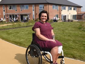 Laura Bacon was the VIP guest at the first birthday of the Sue Ryder Neurological Care Centre  in Fulwood  Photo: Neil Cross