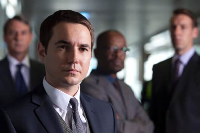 Actor Martin Compston as Steve Arnott of AC-12 Line of Duty BBC Pictures