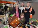 The Rosemere Tombola stand at the 2019 Ribchester May market. The charity is the chosen beneficiary for the charity collections at this year's market on May 31. Market organiser Andrew Wallin is pictured far right.