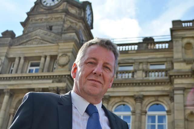 Burnley Labour leader Mark Townsend