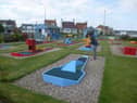 Mini golf is something the whole family can enjoy