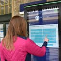 Touchscreen ticket machines are commonplace now