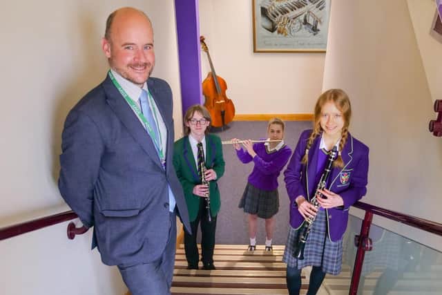 The new music department has struck a chord with staff and pupils at the school
