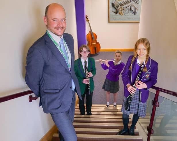 The new music department has struck a chord with staff and pupils at the school