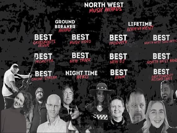 The North West Music Awards 2021 will take place at 7.30pm on Wednesday, May 19 and can be streamed for free online