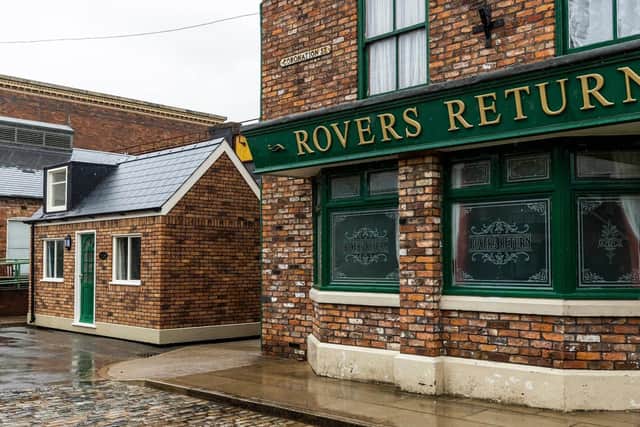 Airbnb, which is hosting the unique staycation, says guests will live like Weatherfield locals when they stay overnight at a self-contained 'pop-up house' situated in the heart of the street, next to the Rovers Return pub