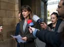 Katherine Kelly faces a hostile press in ITV drama Innocent