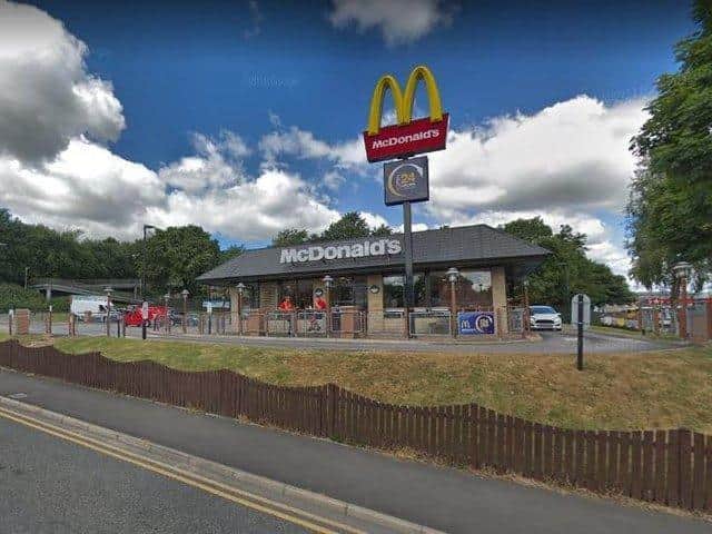 The McDonald's in Burnham Gate