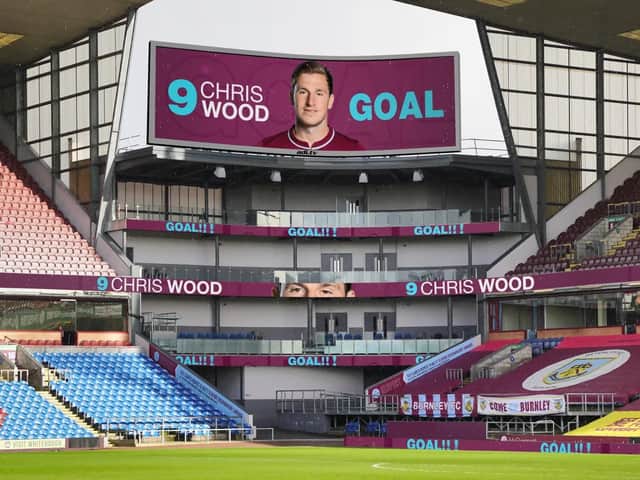 Businesses could have their name in lights at Turf Moor