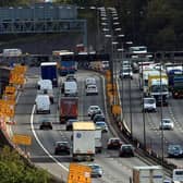 Motorway roadworks are planned for this weekend