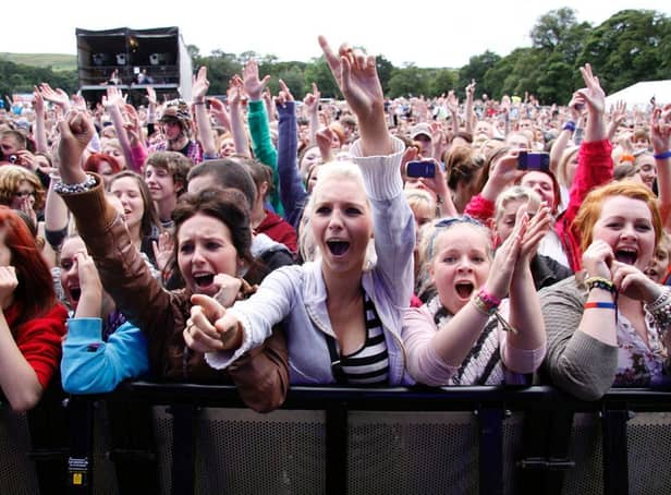 The UK’s biggest pop acts drew massive crowds to Towneley Park