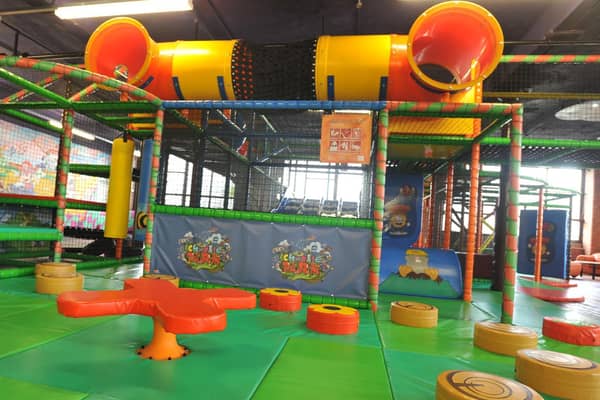 No matter the weather, soft play centres are always a hit with the children