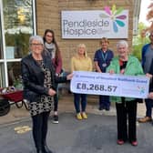 Cheque presentation in memory of Roz Wallbank