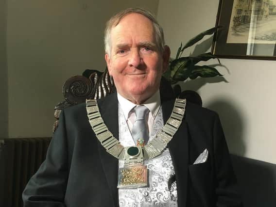 Ribble Valley's new mayor Tony Austin