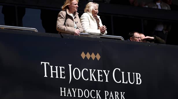 Haydock Park racecourse stages the headline meeting on Saturday afternoon