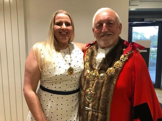The new Mayor and Mayoress of Pendle, Coun. Neil Butterworth and Victoria Fletcher