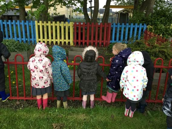 Springfield pupils don their wellies