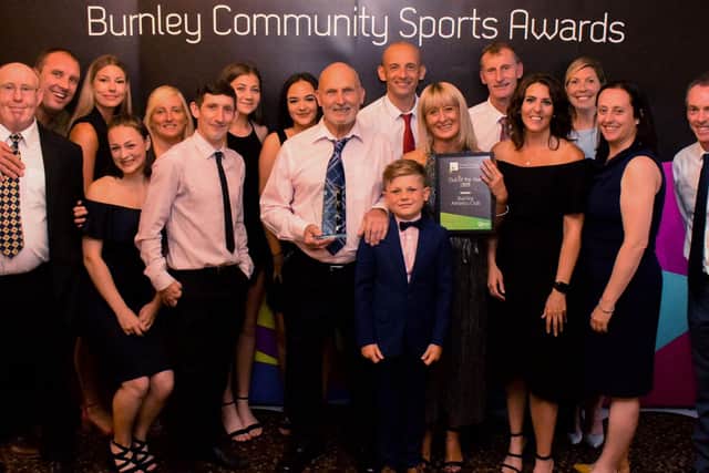 Burnley Athletics Club – Club of the Year Award 2019.