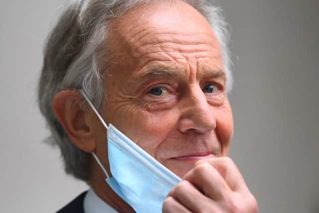 Former PM Tony Blair