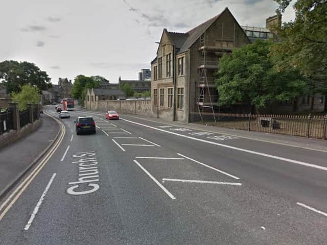 Cameras could soon be installed on this Church Street bus lane in Burnley. Photo: Google