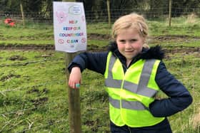 Keeping Clitheroe clean and tidy - Gracie-Rae Spedding