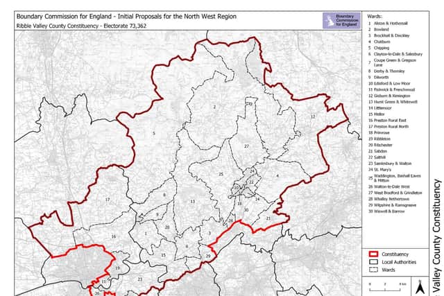 Proposals have been drawn up by the Boundary Commission