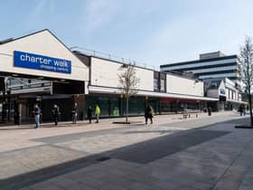 Charter Walk shopping centre in Burnley is now on the market
