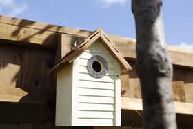 The nest boxes for feathered friends in Whalley