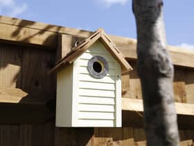 The nest boxes for feathered friends in Whalley