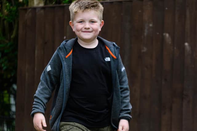 Caring Alfie plans to walk or cycle a mile a day until he reaches 29 miles, in honour of Christian Eriksen's age, to raise money towards a defibrillator for his school