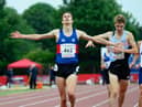 Tiarnan Crorken  crosses the line first at the English Championships in Bedford.

Credit: Mark Shearman