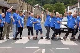 Fundraisers enjoying the pub walk in previous years. Picture: East Lancs Hospice