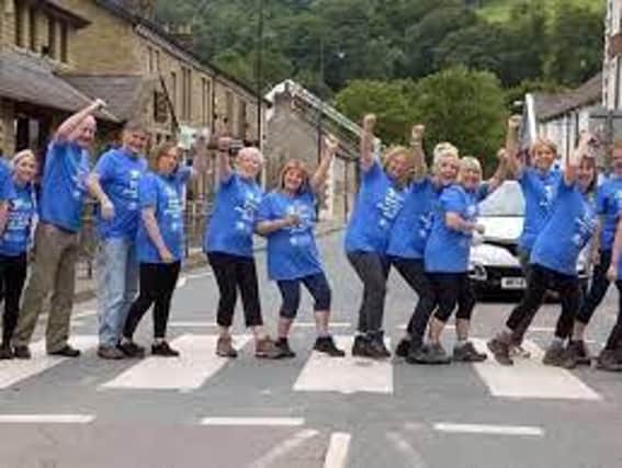 Fundraisers enjoying the pub walk in previous years. Picture: East Lancs Hospice