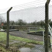 The existing wastewater treatment works off Longrigde Road in Chipping, which will be mostly demolished when the new facility is built (image: Lancashire County Council)