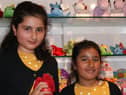 Sara with her sister Aisha