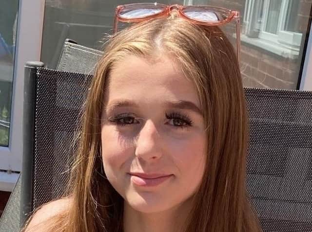 Lancashire Police has  issued an updated picture of Lily Ives, 14, which is thought to more accurately resemble her recent appearance. Pic: Lancashire Police