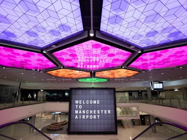 The new-look Terminal 2 at Manchester Airport